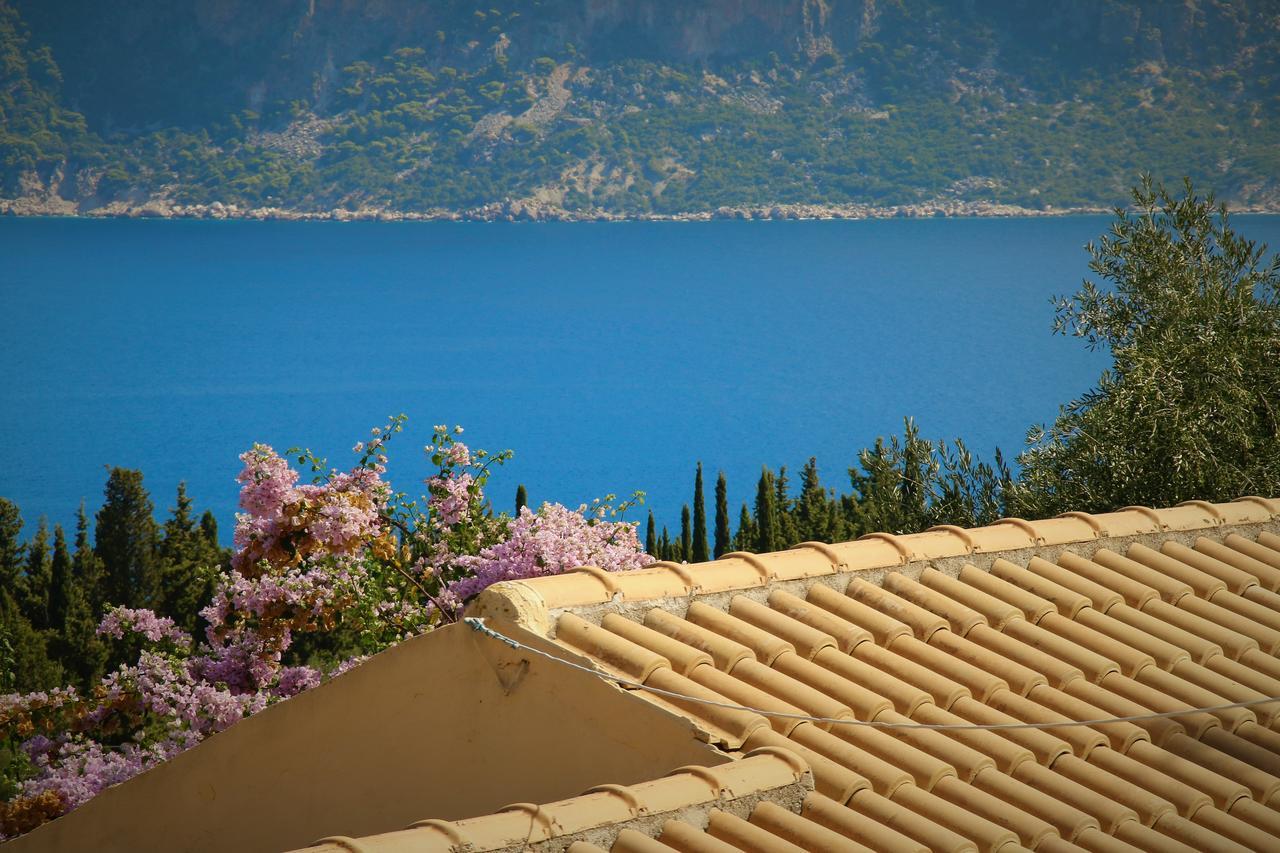 Luxury Stone Villa Fiskardo Exterior foto