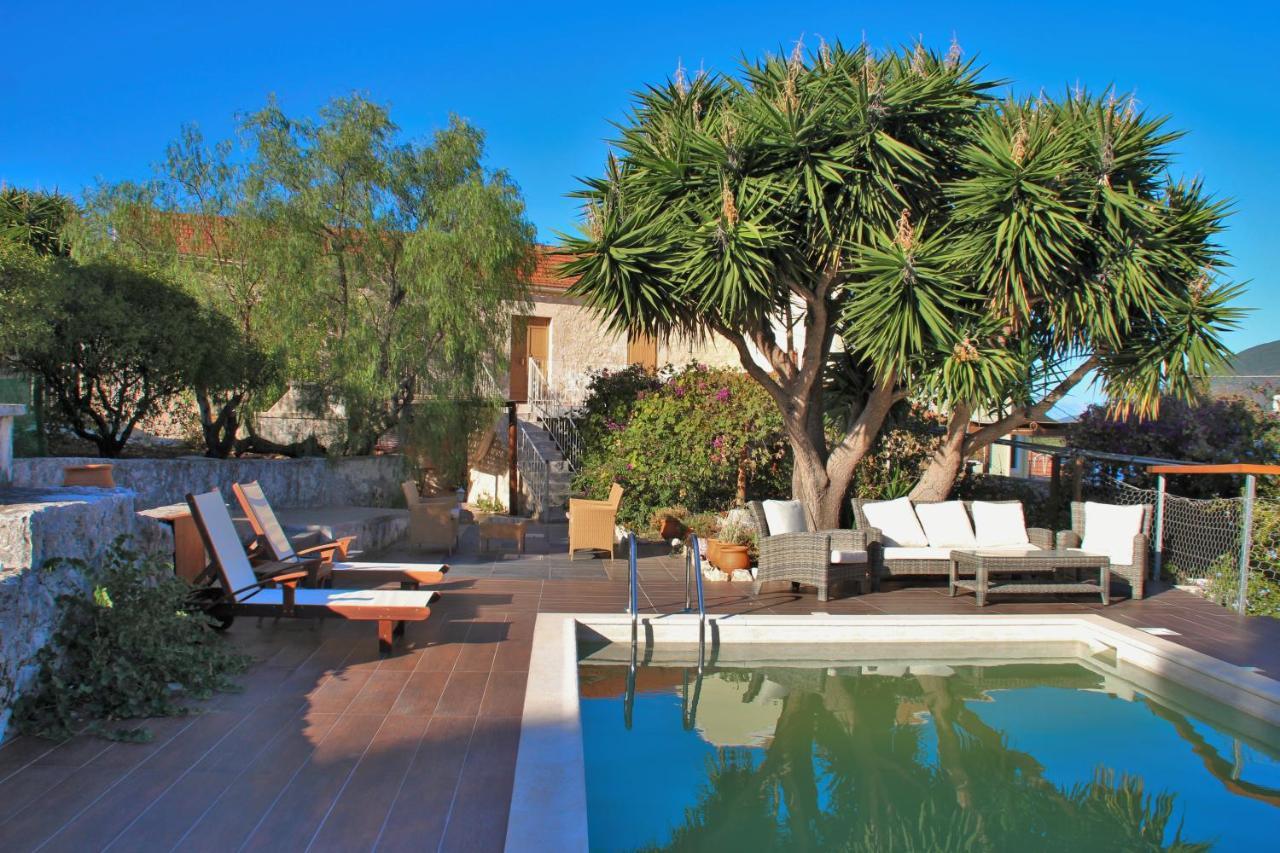 Luxury Stone Villa Fiskardo Exterior foto